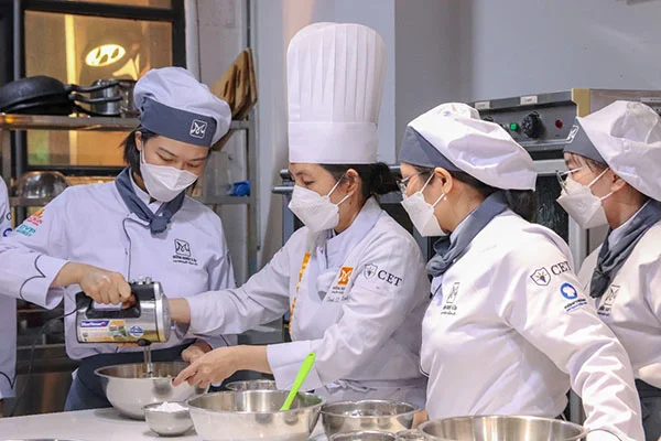 Creaming method, Angel food method và Sponge method