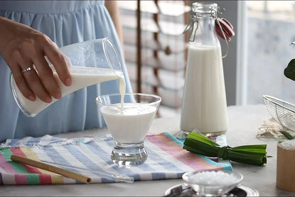 Bổ sung sữa gạo vào thực đơn