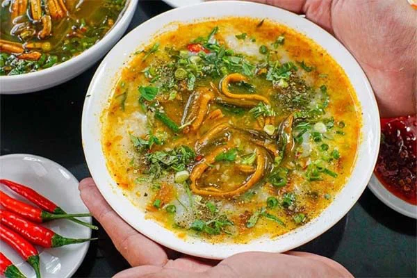 món cháo lươn thơm ngon