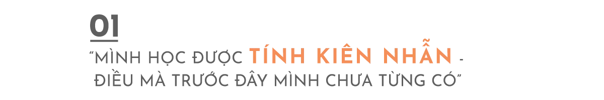 học được tính kiên nhẫn