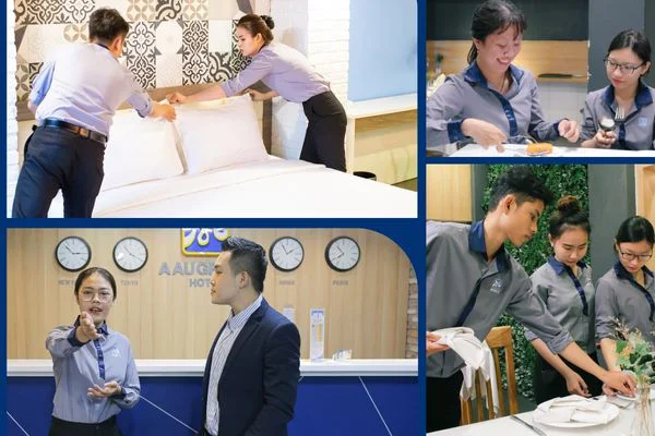 học viên NHKS thực hành nghiệp vụ