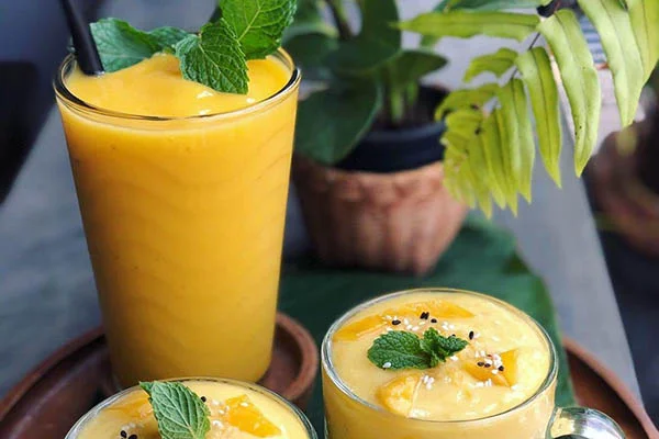 Uống sinh tố mít với một lượng vừa đủ