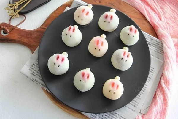 bánh dẻo không cần khuôn