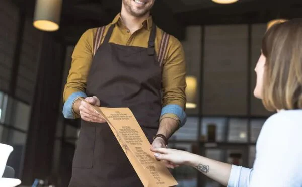 quy trình trình thực đơn nhà hàng