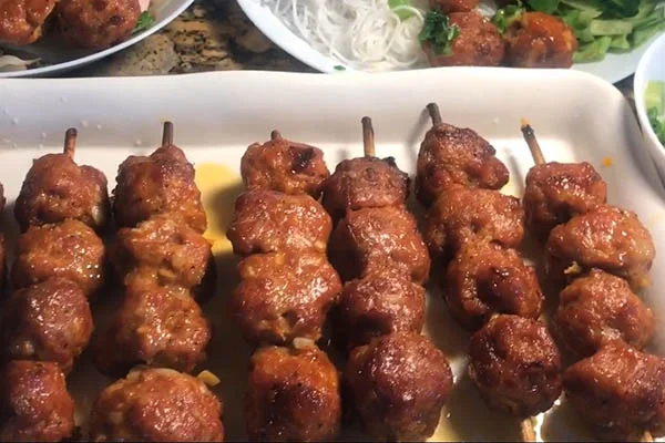 Sử dụng thịt xay nướng