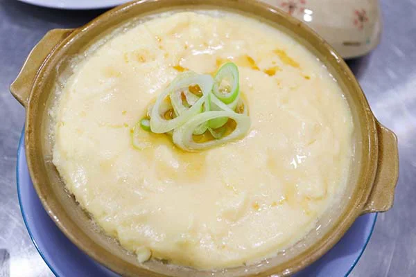 Trứng hấp kiểu Hàn