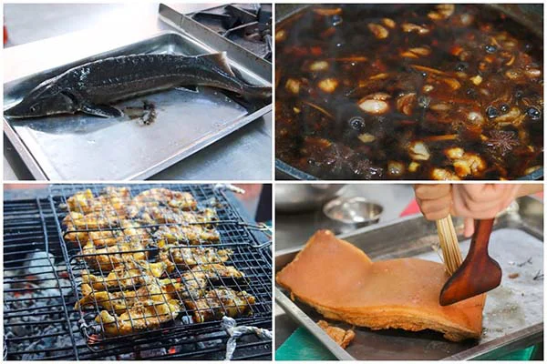 Gia vị tự nhiên kết hợp với các nguyên liệu