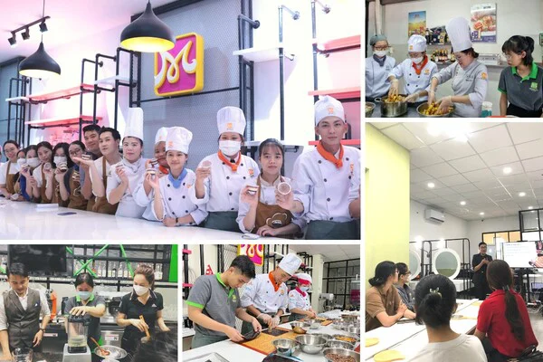 hoạt động lớp học san sẻ tại hướng nghiệp á âu