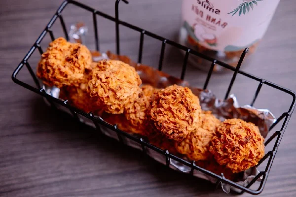 bánh dừa vải nướng