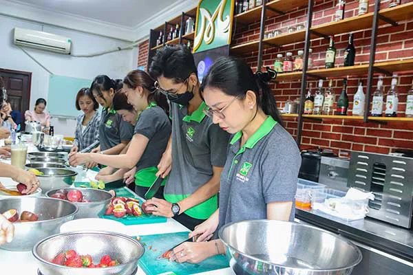 hướng dẫn công đoạn sơ chế trái cây tươi