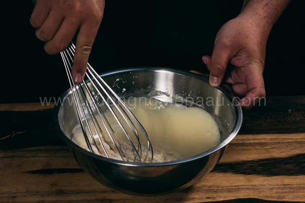 làm bánh xèo nhật bản