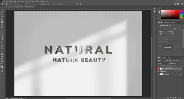 quy trình tạo file mockup