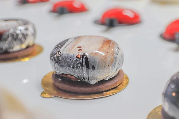 Orange chocolate mousse cake