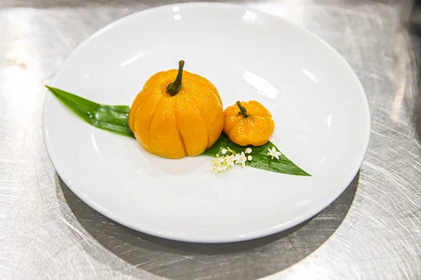 món bánh bí đỏ hấp dẫn