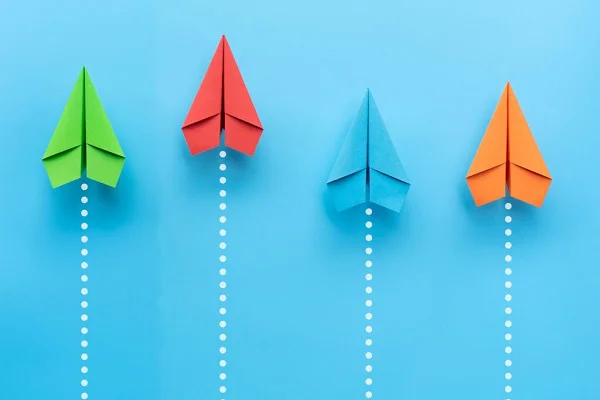 phối màu tetradic complementary