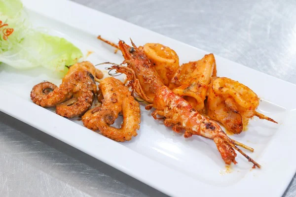 hải sản nướng