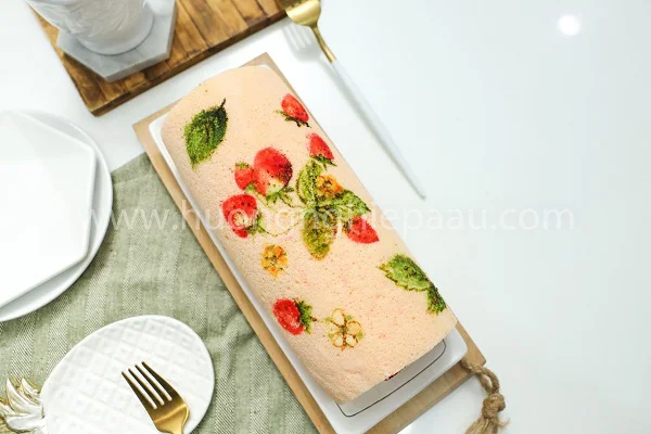 hoc-lam-roll-cake-ve-hinh học làm roll cake vẽ hình