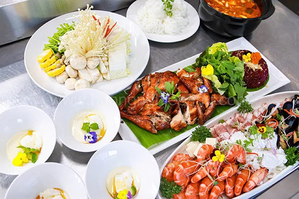 học làm menu đãi tiệc 7 món
