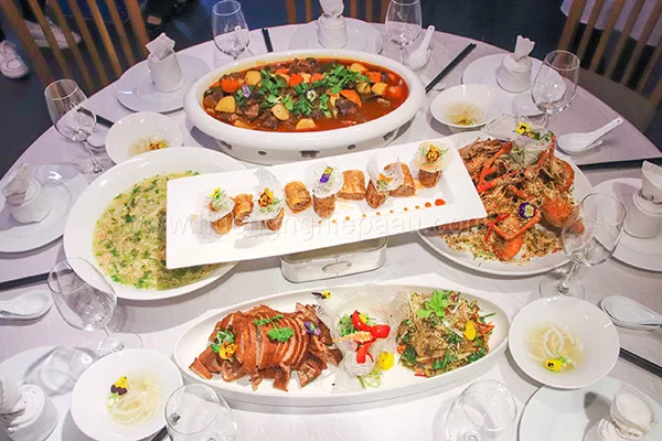 set menu đãi tiệc cao cấp