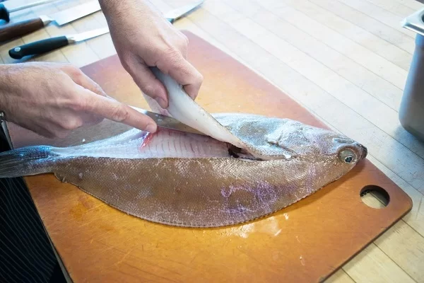 hướng dẫn xử lý cá bơn cho mô hình fine dining