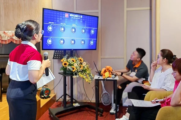 Mini game đoán âm thanh giúp khởi động, kích thích các nơron âm nhạc của khán giả