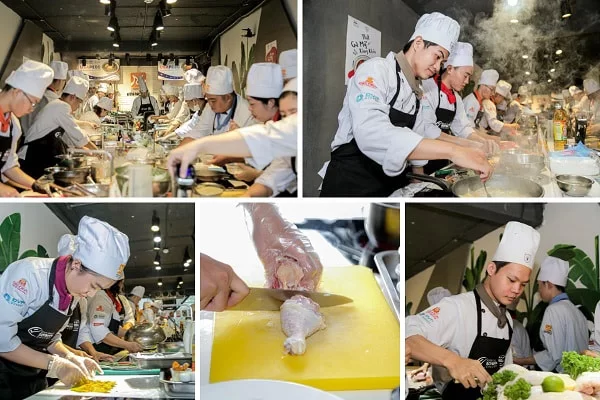 thi nấu ăn với nguyên liệu là thịt gà mỹ