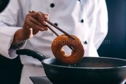 học kỹ thuật chiên bánh