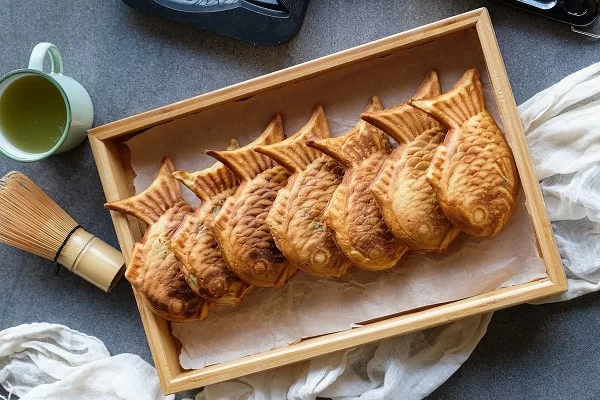hoc-lam-banh-ca-taiyaki học làm bánh cá taiyaki