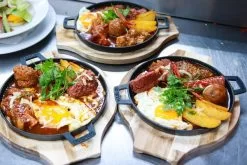 dạy làm bánh mì chảo full topping