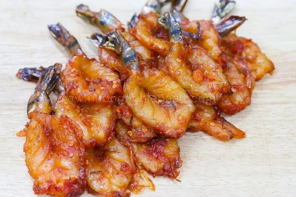 day-lam-tom-say-deo-ngu-vi dạy làm tôm sấy dẻo ngũ vị