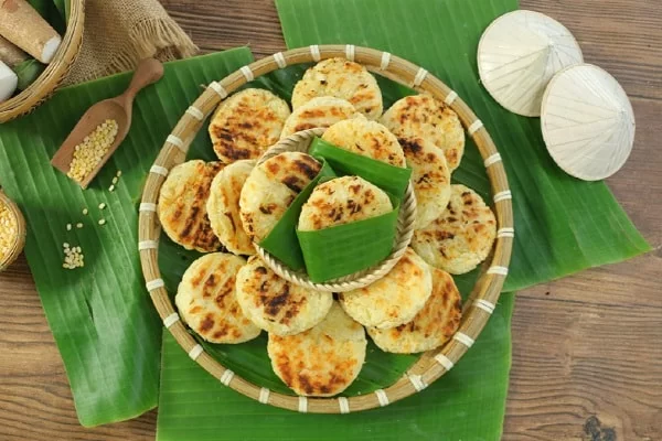 bánh khoai mì nướng than