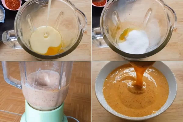 Các bước pha nước chấm gà