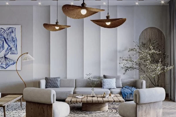 decor tường phòng khách