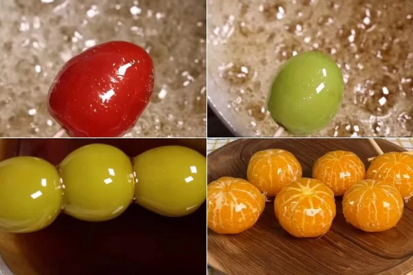 Kẹo hồ lô ngào đường