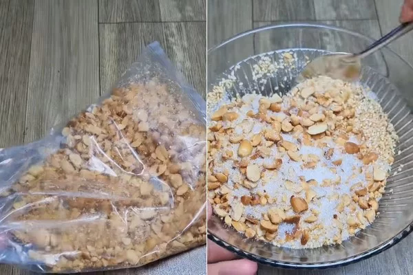 Làm muối mè, đậu phộng