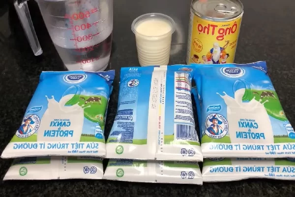 nguyên liệu làm sữa chua đơn giản