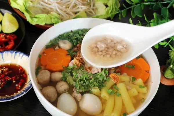 Nui thịt bằm thơm ngon