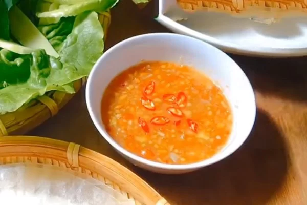 Nước mắm đậu phộng béo bùi