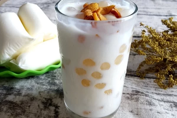 sữa chua đánh đá cốt dừa