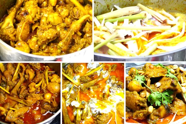 hướng dẫn làm gà xào lăn