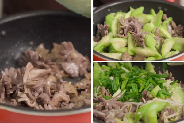 Xào mướp nhanh tay