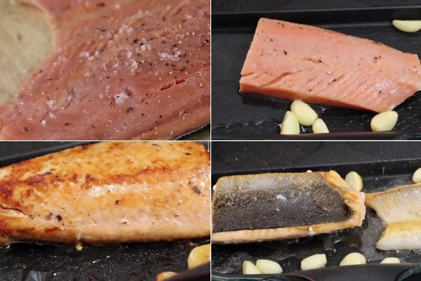 Áp chảo cá hồi