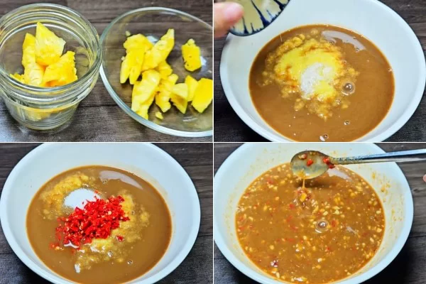 Cách làm mắm nêm ăn bún ngon