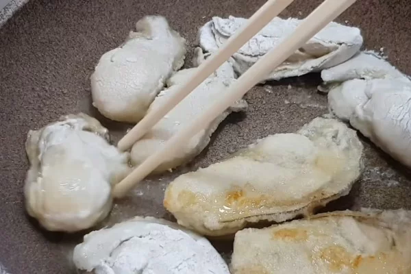 Chiên hàu cho săn lại