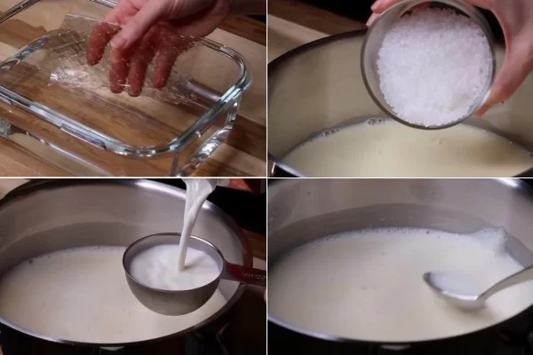 Làm tàu hũ Singapore bằng sữa đậu nành