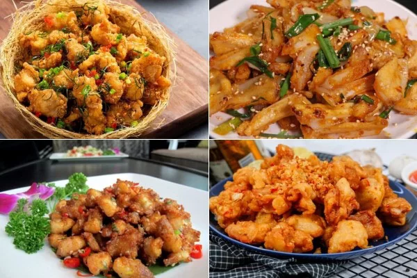 Một số món ăn ngon từ sụn gà