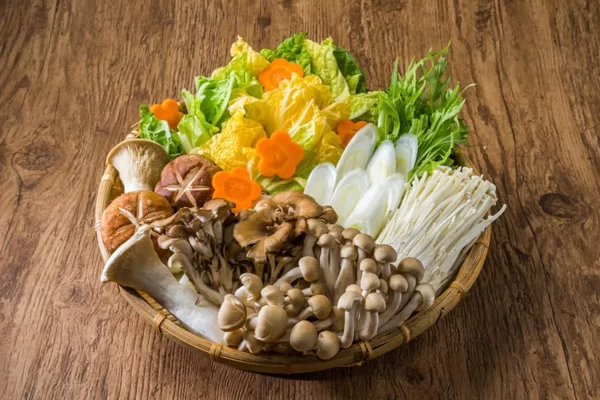 Nấu lẩu nấm chay cần những loại nấm nào
