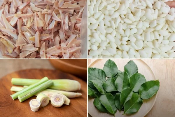 nguyên liệu làm sụn gà rang muối