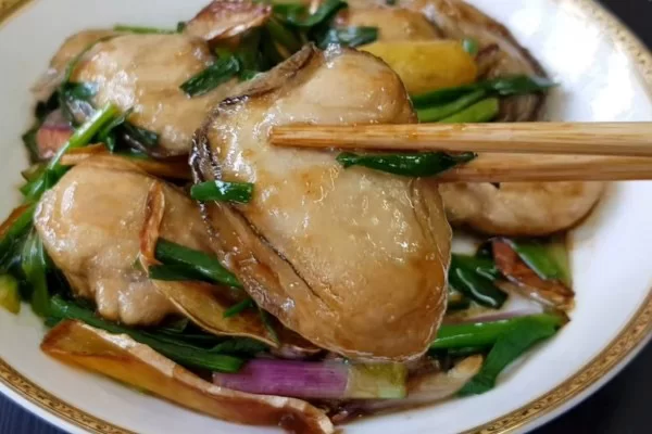 Thịt hàu béo ngậy