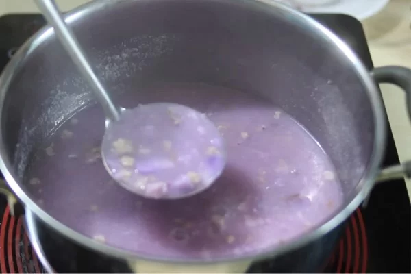 Cách làm canh khoai mỡ thịt bằm đơn giản